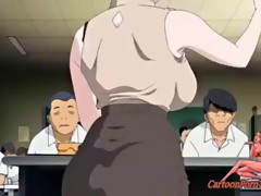 Anime Porn Anime School Girls Drilled in Class