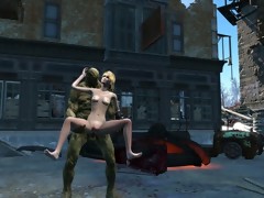 Fallout 4 Katsu sex adventure chap.7 Supermutant..